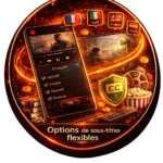 Options de sous-titres flexibles